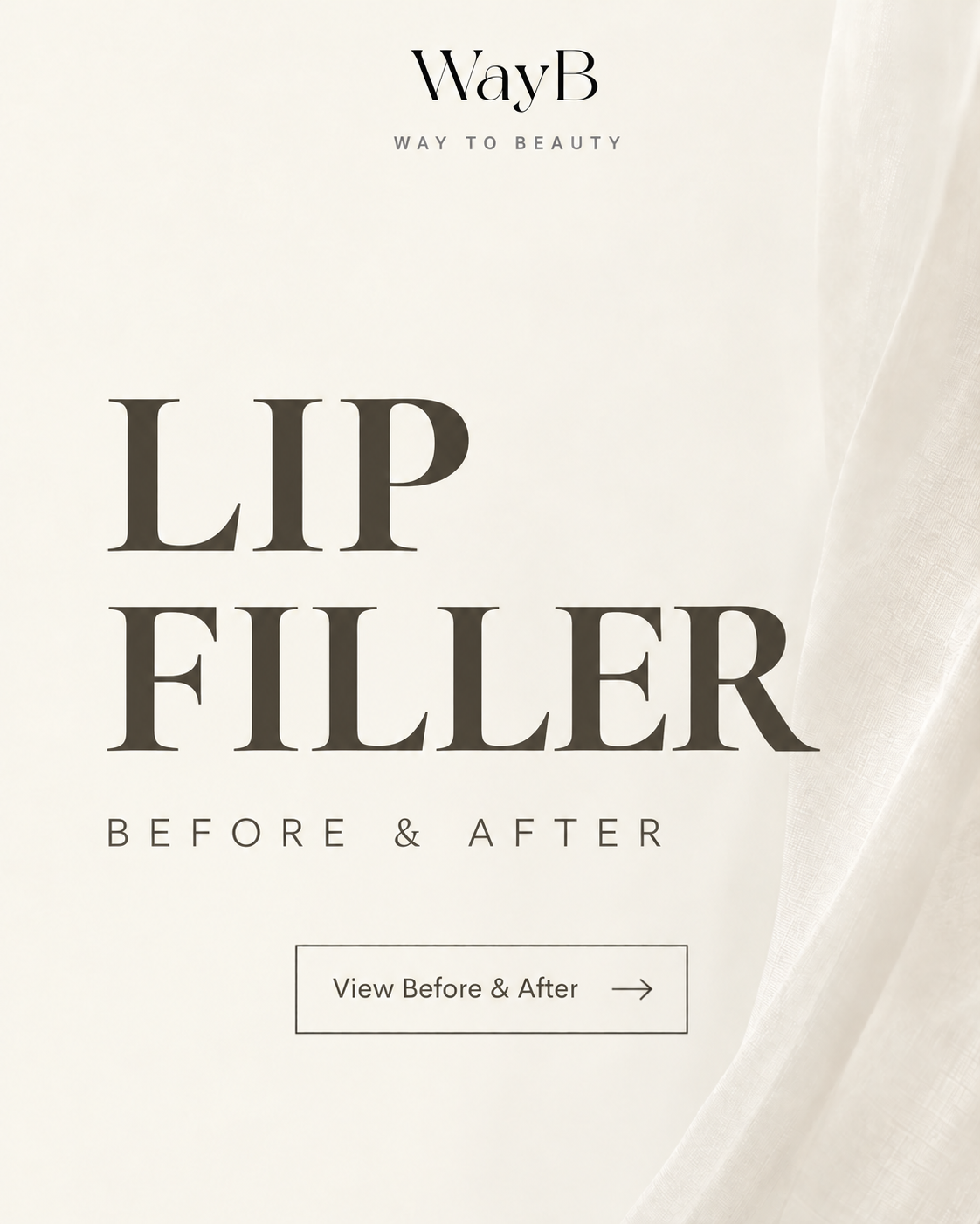 唇のヒアルロン酸注入 Before & After