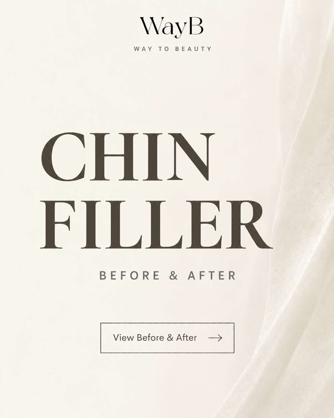 顎のヒアルロン酸注入 Before & After